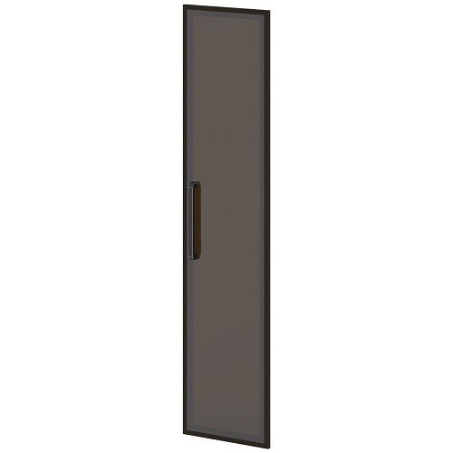 Высокая стеклянная  дверь для стеллажей L-67, L-72