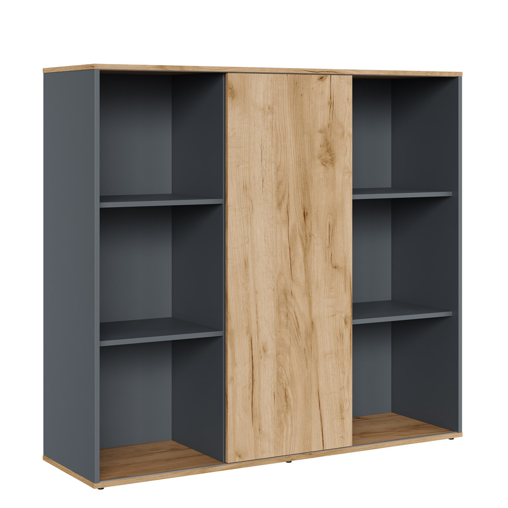 Шкаф средний со слайд-дверью 