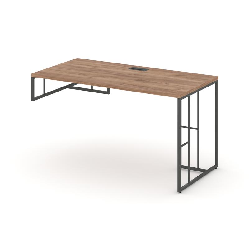 Стол офисный для опорной тумбы левый