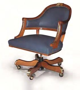 Кресло для руководителя с низкой спинкой