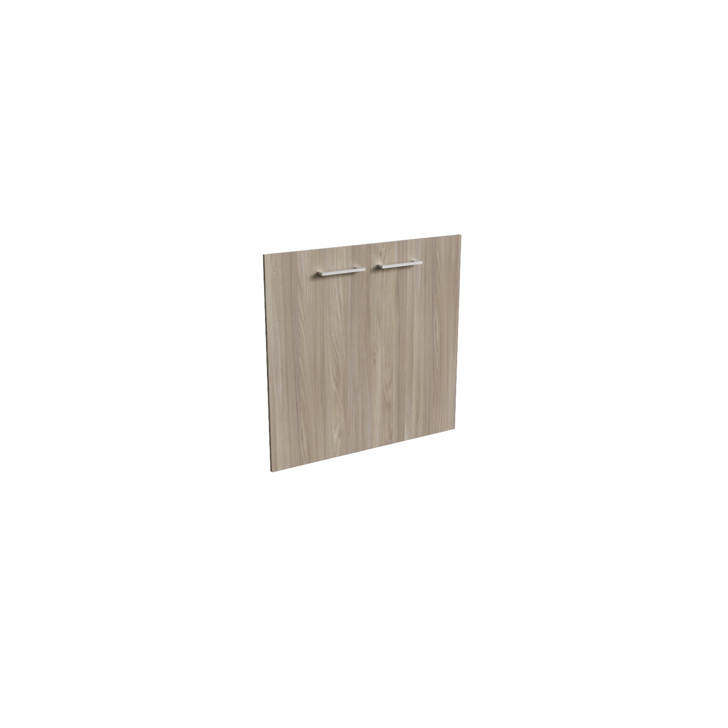 Комплект низких деревянных дверей