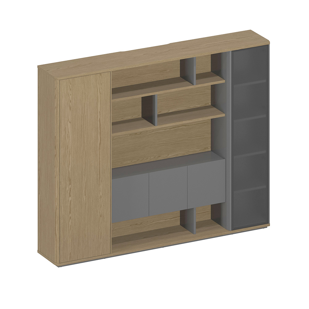 Шкаф комбинированный левый с подсветкой