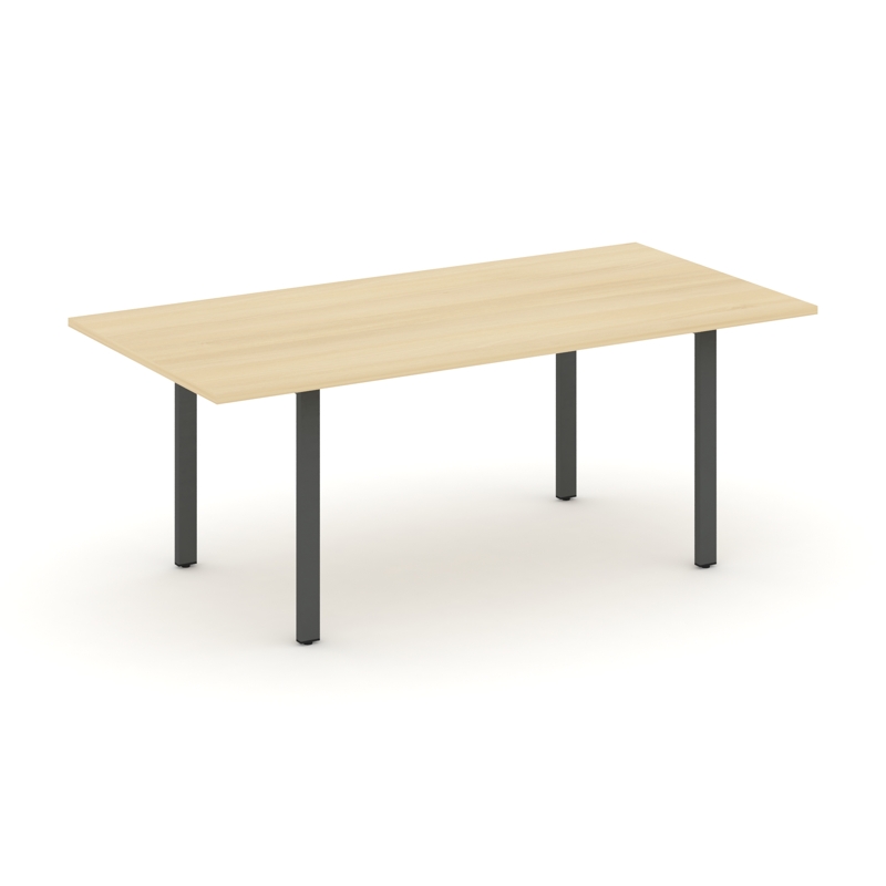 Стол для переговоров на П-образных опорах