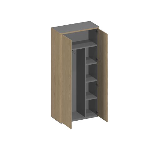 Шкаф для одежды с дополнением