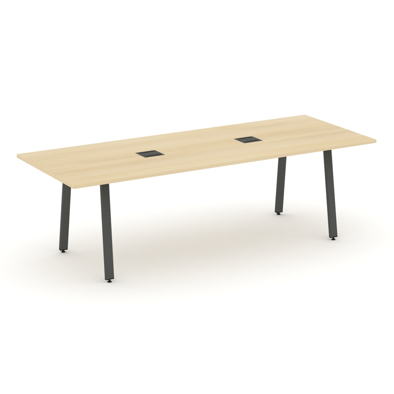 Стол для переговоров на А-образных опорах 