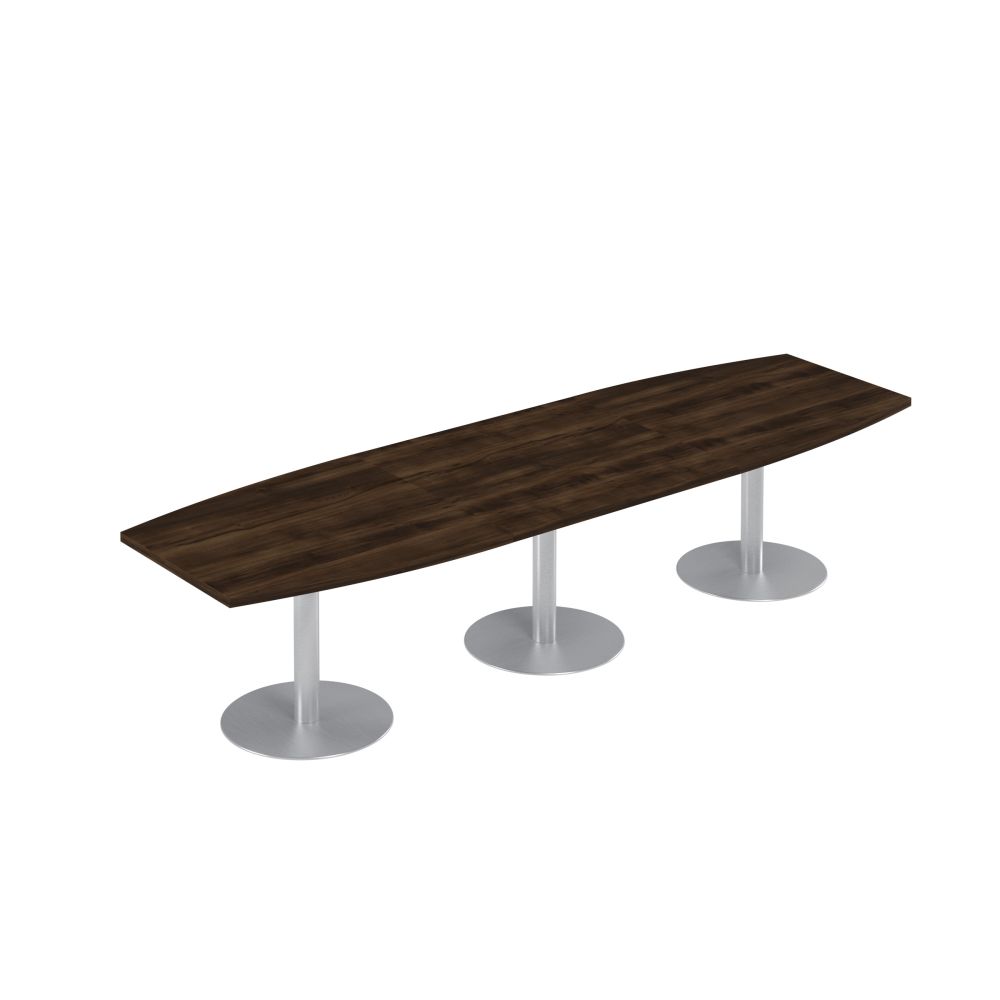 Стол для переговоров на опорах-колоннах