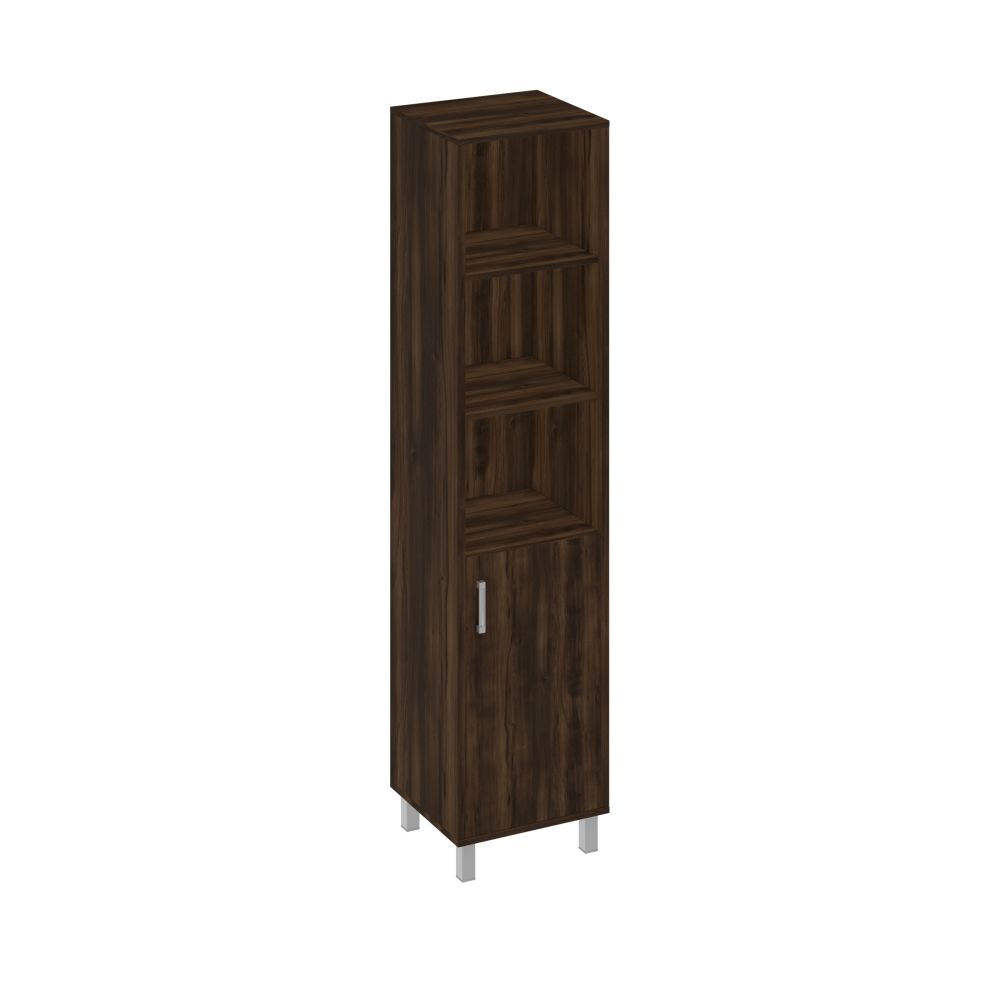 Шкаф для документов правый, дверь ДСП без замка + ниши