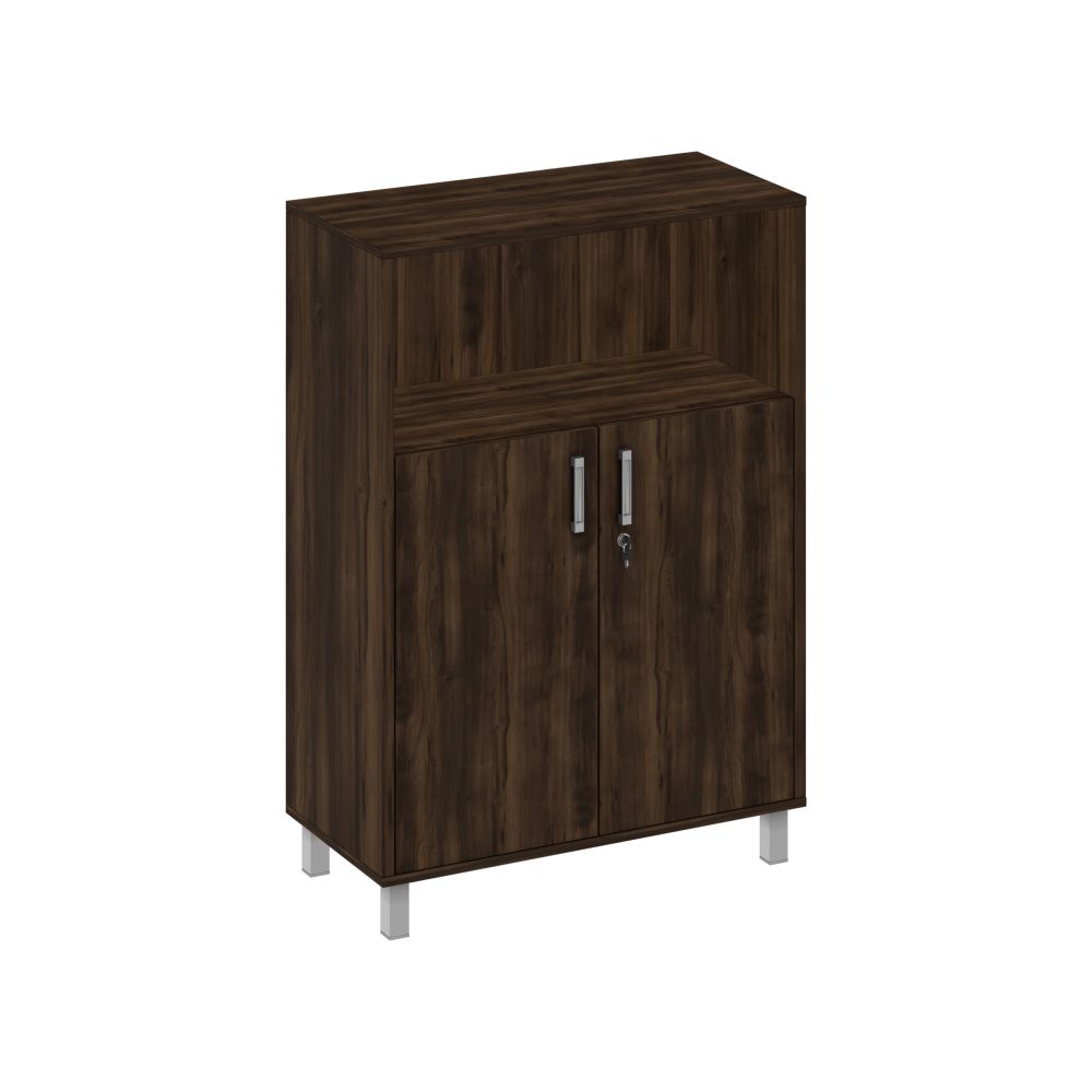 Шкаф для документов двери ДСП с замком +ниша