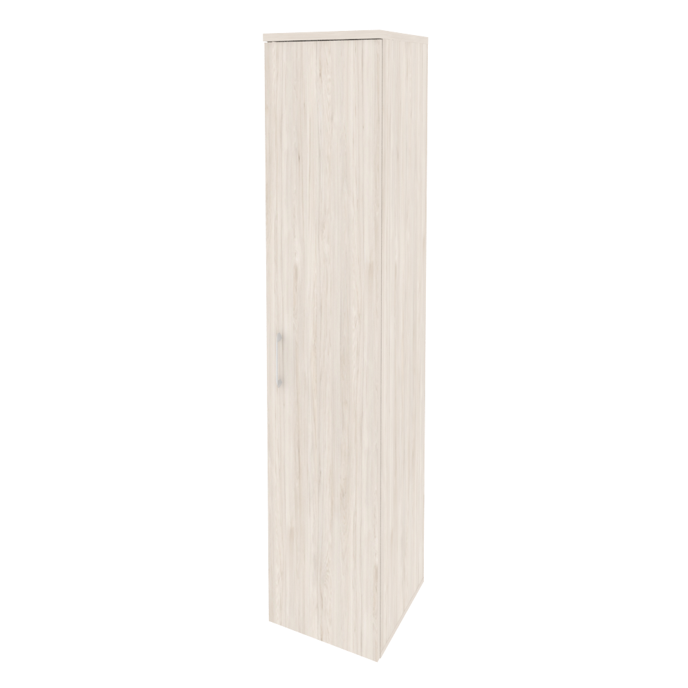 Шкаф высокий узкий правый (1 высокий фасад ЛДСП)