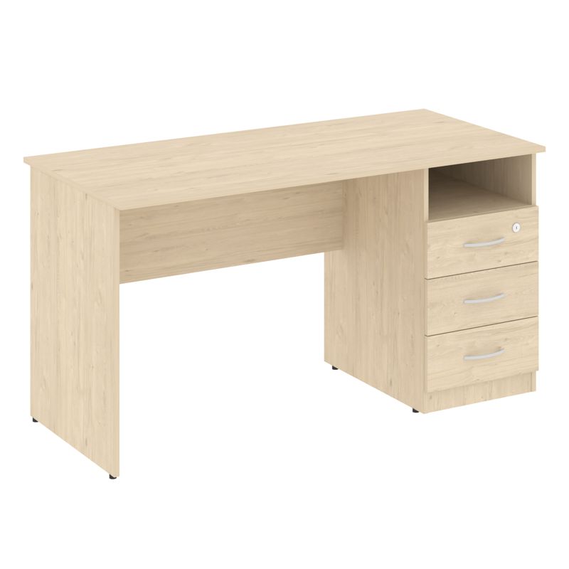 Стол письменный с тумбой правый