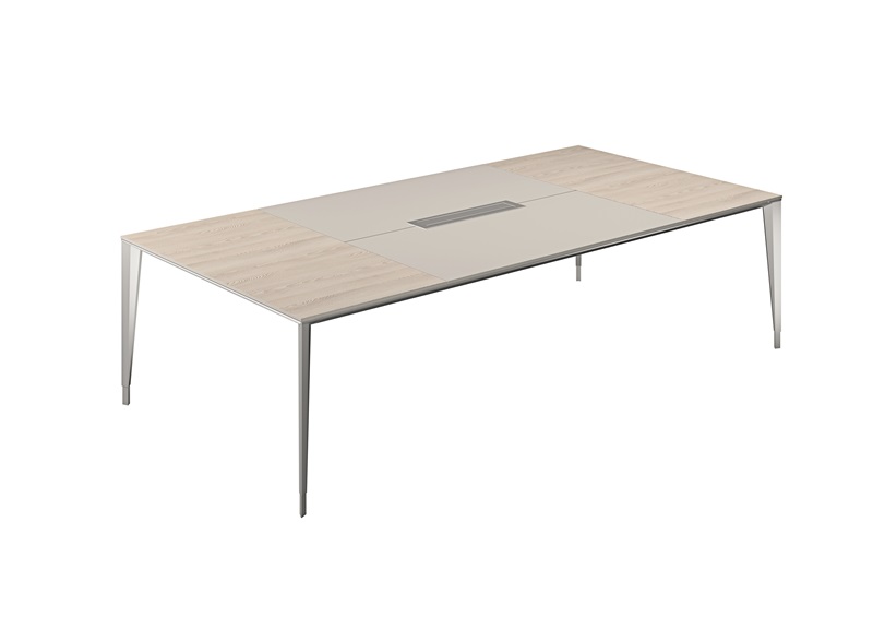 Стол для переговоров с 1-м кабель-каналами 