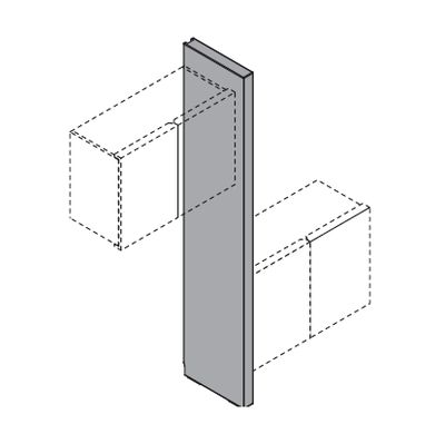 Вертикальная панель для шкафов