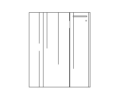 Дверь правая или левая для приставки в шпоне