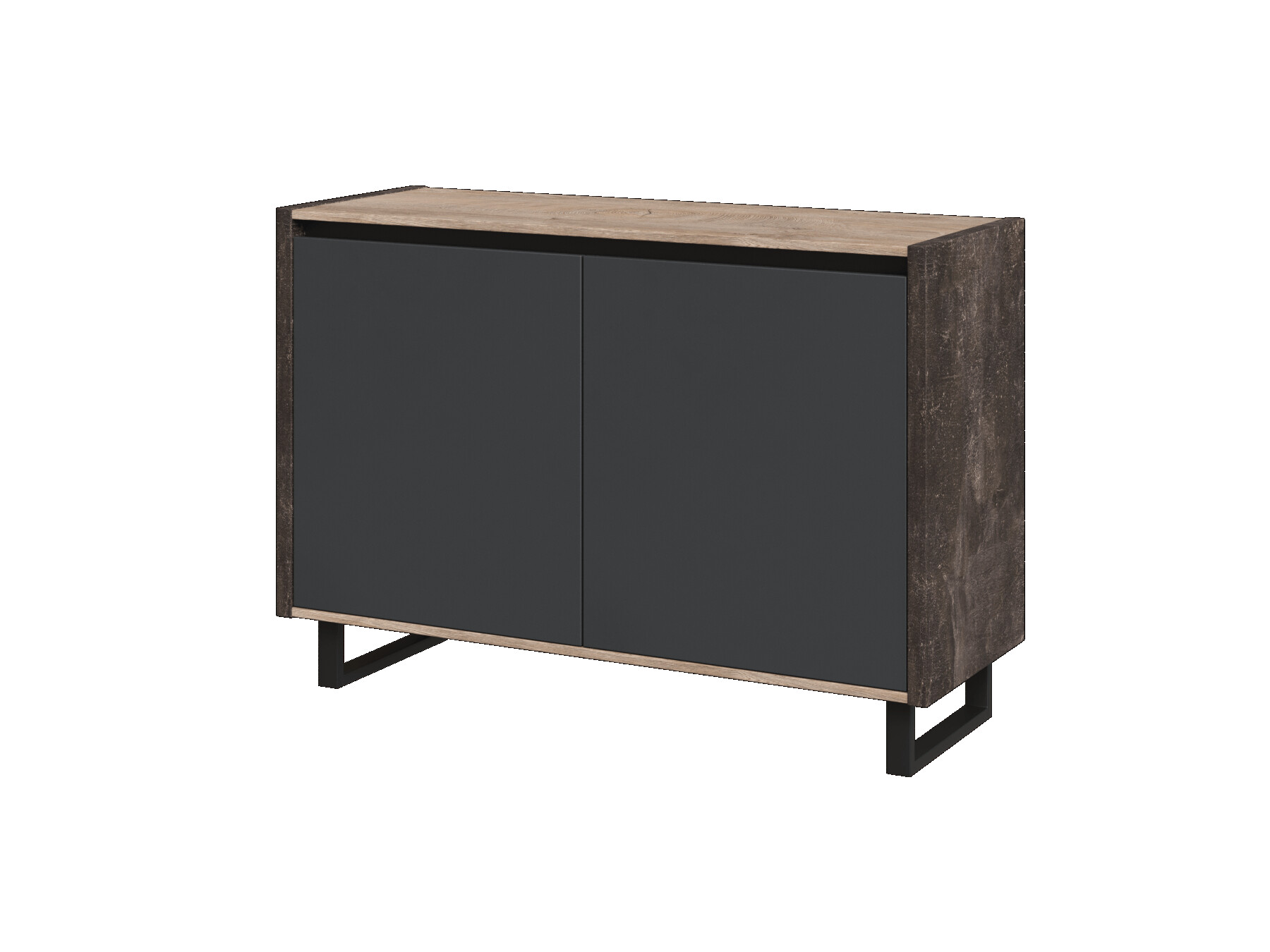 Греденция 2-секционная с дверьми		