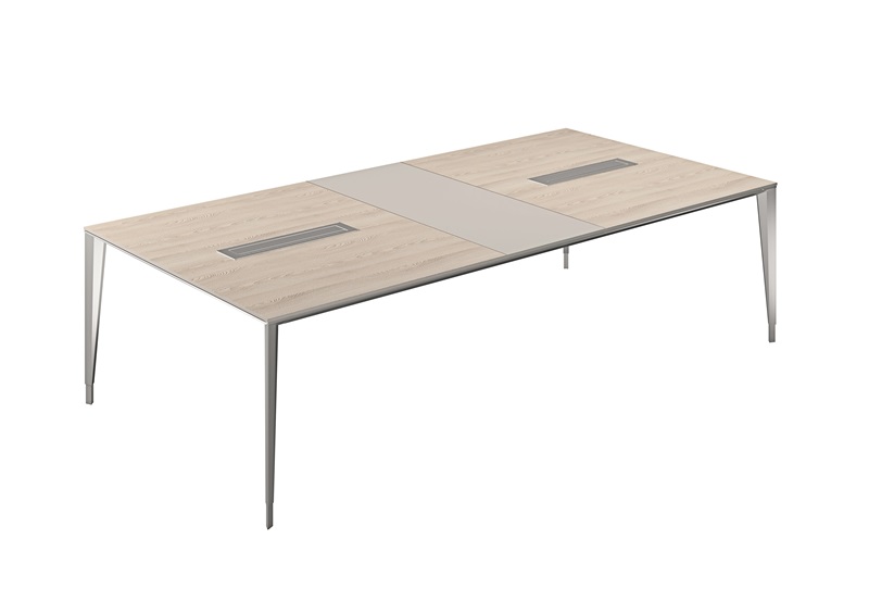 Стол для переговоров с 2-мя кабель-каналами 