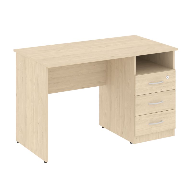 Стол письменный с тумбой правый