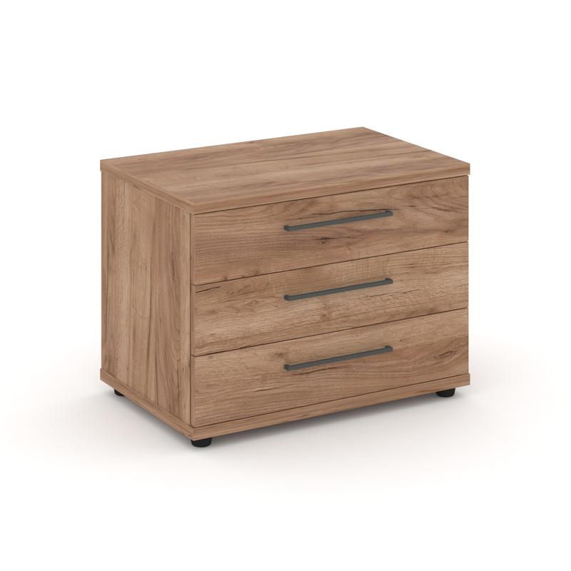 Тумба опорная/приставная с 3-мя ящиками