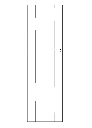 Дверь правая или левая для высокого шкафа в шпоне