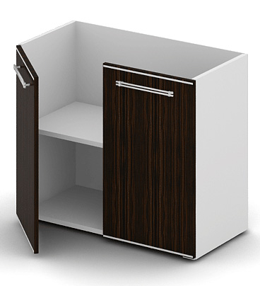 Шкаф низкий (Варианты комплектации: только с топом; с топом и боковыми панелями)