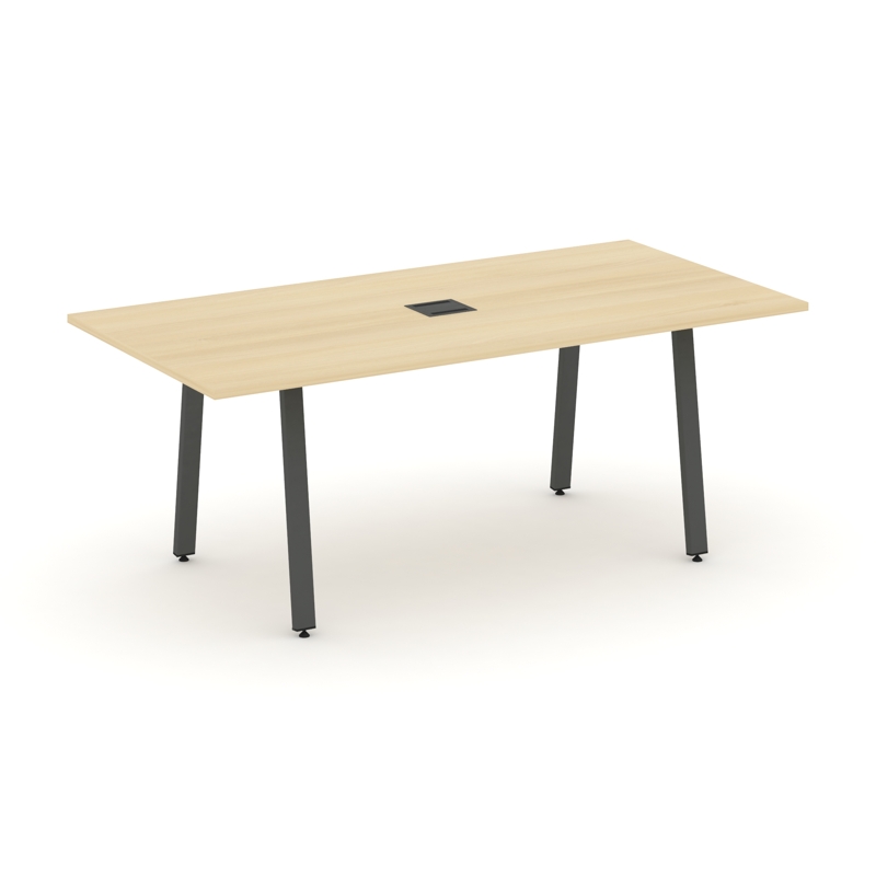 Стол для переговоров на А-образных опорах