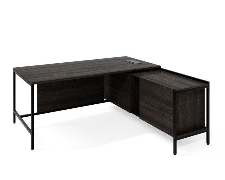 Стол руководителя с тумбой правый