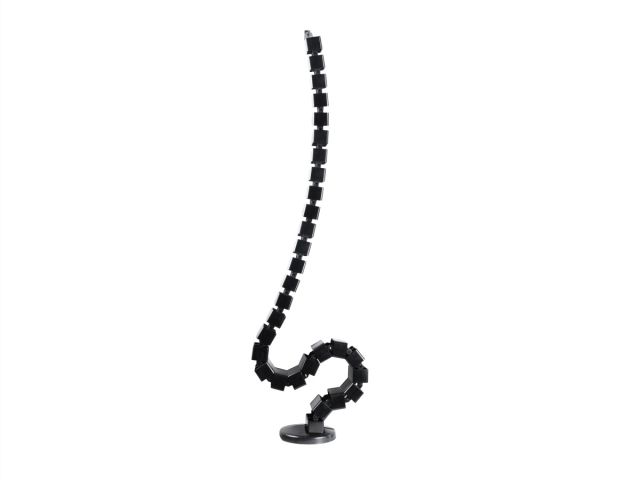 Кабель-канал вертикальный гибкий, черный