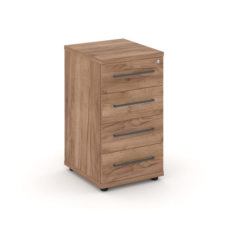 Тумба приставная с 4-мя ящиками