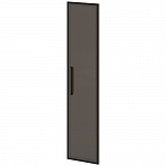 Высокая стеклянная  дверь для стеллажей L-67, L-72 GRACE L-036 пр