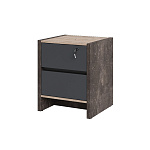 Тумба приставная на 2 ящика ENDRGEYN / ЭНДГРЕЙН EN.TM-401