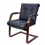 Офисный стул Кресла для посетителей Paris C Натуральная кожа