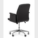Кресло руководителя Karl B KARL/B SOFT Alum ME23 Dakota black hard Натуральная кожа 