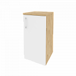 Шкаф низкий узкий правый (1 низкий фасад ЛДСП) Onix Wood/Оникс Вуд O.SU-3.1(R)