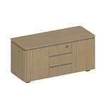 Тумба для оргтехники с фальшпанелями ION ИН 262 ГР