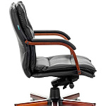 Кресло руководителя T-9927 WALNUT-LOW T-9927WALNUT-LOW Натуральная кожа 