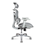 Офисное кресло Kron aluminium grey Сетка Ткань