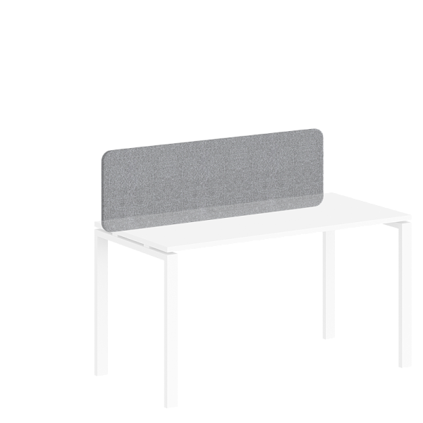 Экран фронтальный тканевый для стола 140 см на молнии  Sigma / Сигма SG.332.GR