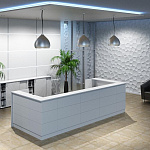 Стойки ресепшен Reception Steel
