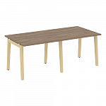 Стол для переговоров, опоры - массив дерева  Onix Wood/Оникс Вуд OW.PRG-2.2