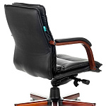 Кресло руководителя T-9927 WALNUT-LOW T-9927WALNUT-LOW Натуральная кожа 
