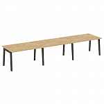 Стол для переговоров, опоры - массив дерева Onix Wood/Оникс Вуд OW.PRG-3.3