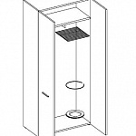 Шкаф-гардероб Essence AES 95703