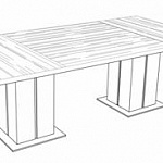 Стол для переговоров Versus 3904