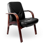 Офисный стул Кресла для посетителей Verona D Натуральная кожа