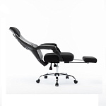 Офисное кресло 007 NEW черный пластик Сетка Ткань