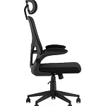 Офисное кресло ТопЧеарс Айрон черный / TopChairs Airone черный Ткань Сетка