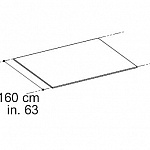 Столешница промежуточная ширин. 160 см для переговорного стола AES 31707