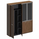 Шкаф комбинированный (для одежды + со стеклом) Velar ВЛ 359 ДТ
