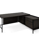 Стол руководителя с тумбой правый Ostin / Остин ТБ-Д0023605 