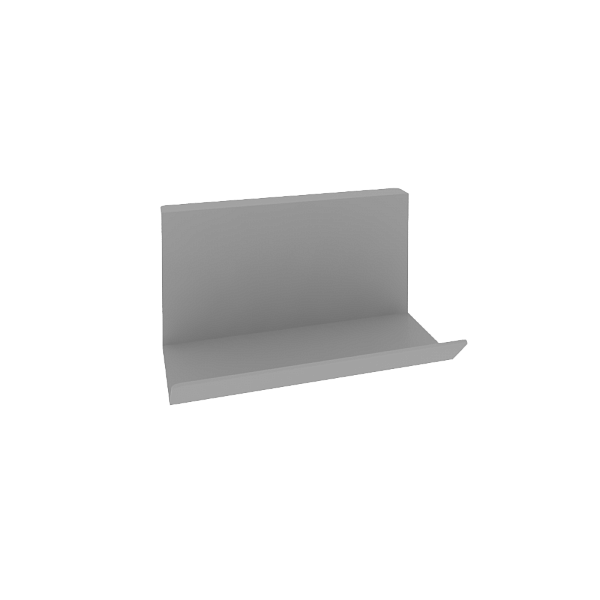 Кабель-канал горизонтальный (цвет - серый) KKG-20