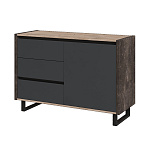 Греденция 2-секционная с дверью и 3-мя ящиками		 ENDRGEYN / ЭНДГРЕЙН EN.TM-404